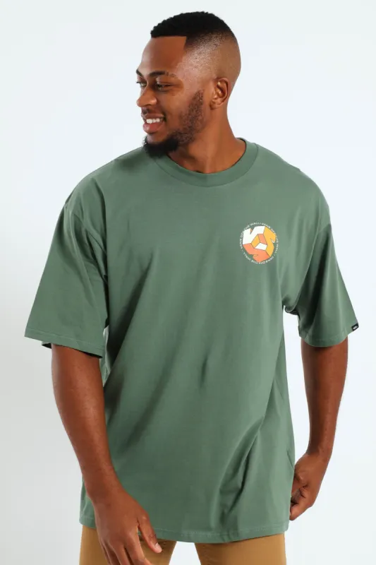 Cycle V Short Sleeve Tee - Dark Green sold by Edgars 
