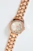 Diamante Butterfly Detail Watch With Metal Strap - Rose Gold sold by Edgars 