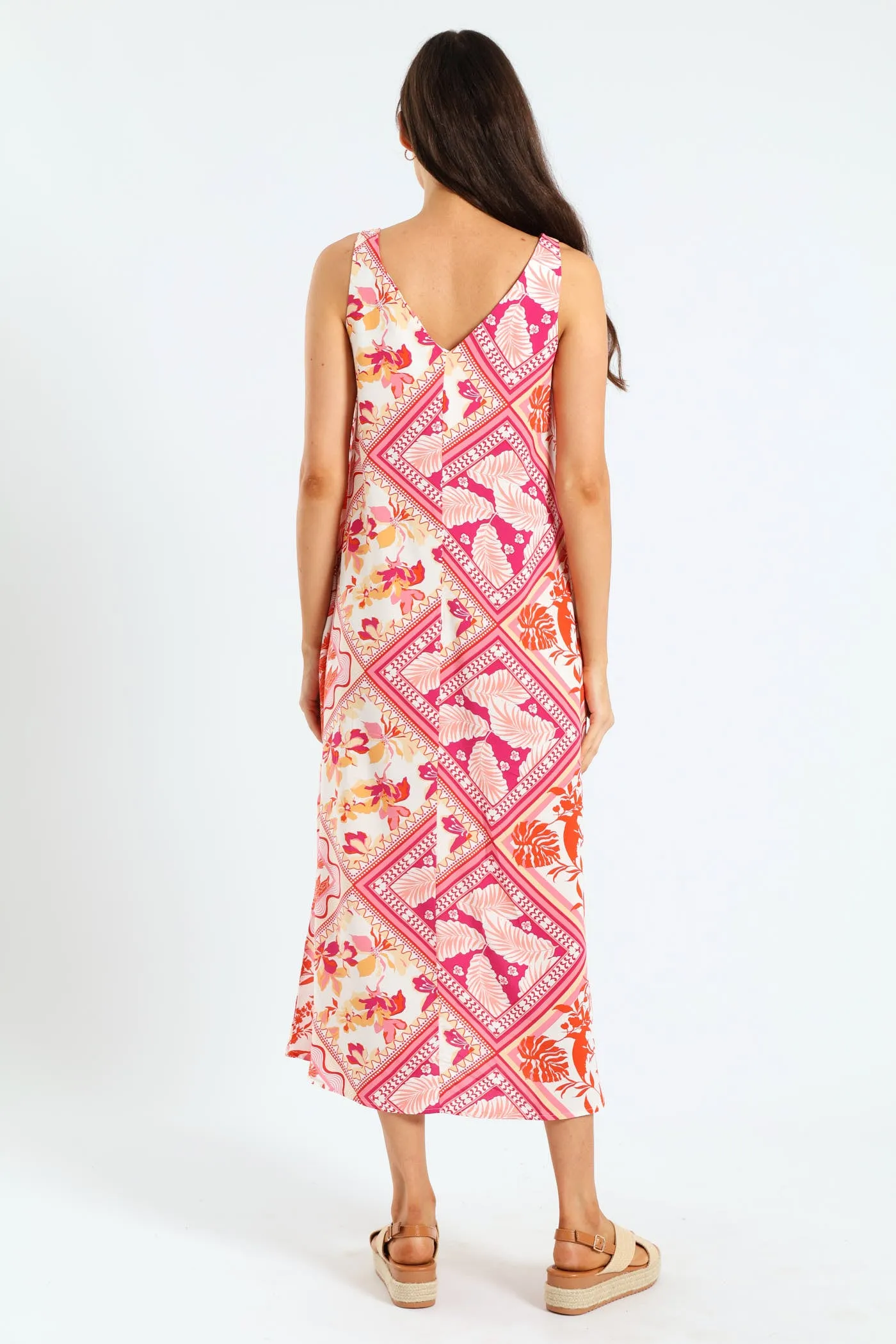Sleeveless Easy Wearing Midi Dress sold by Edgars product image thumbnail 3