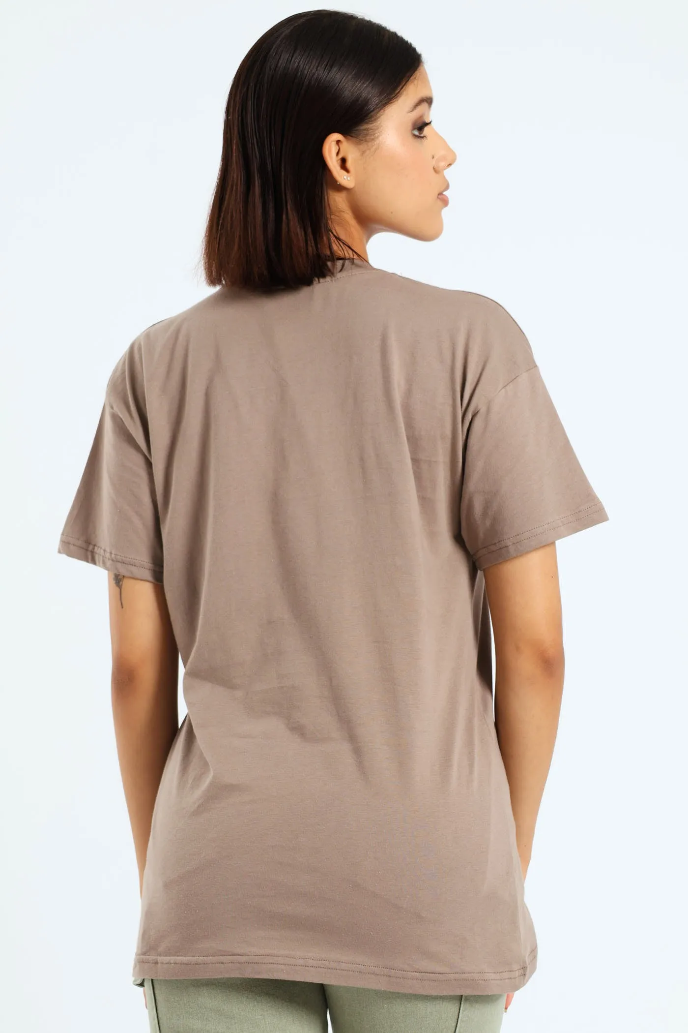Teddy Oversized Tee - Taupe sold by Edgars product image thumbnail 3