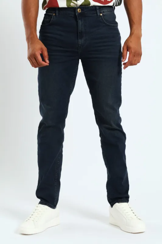 Dark Tint Skinny Denim Jean - Dark Wash sold by Edgars