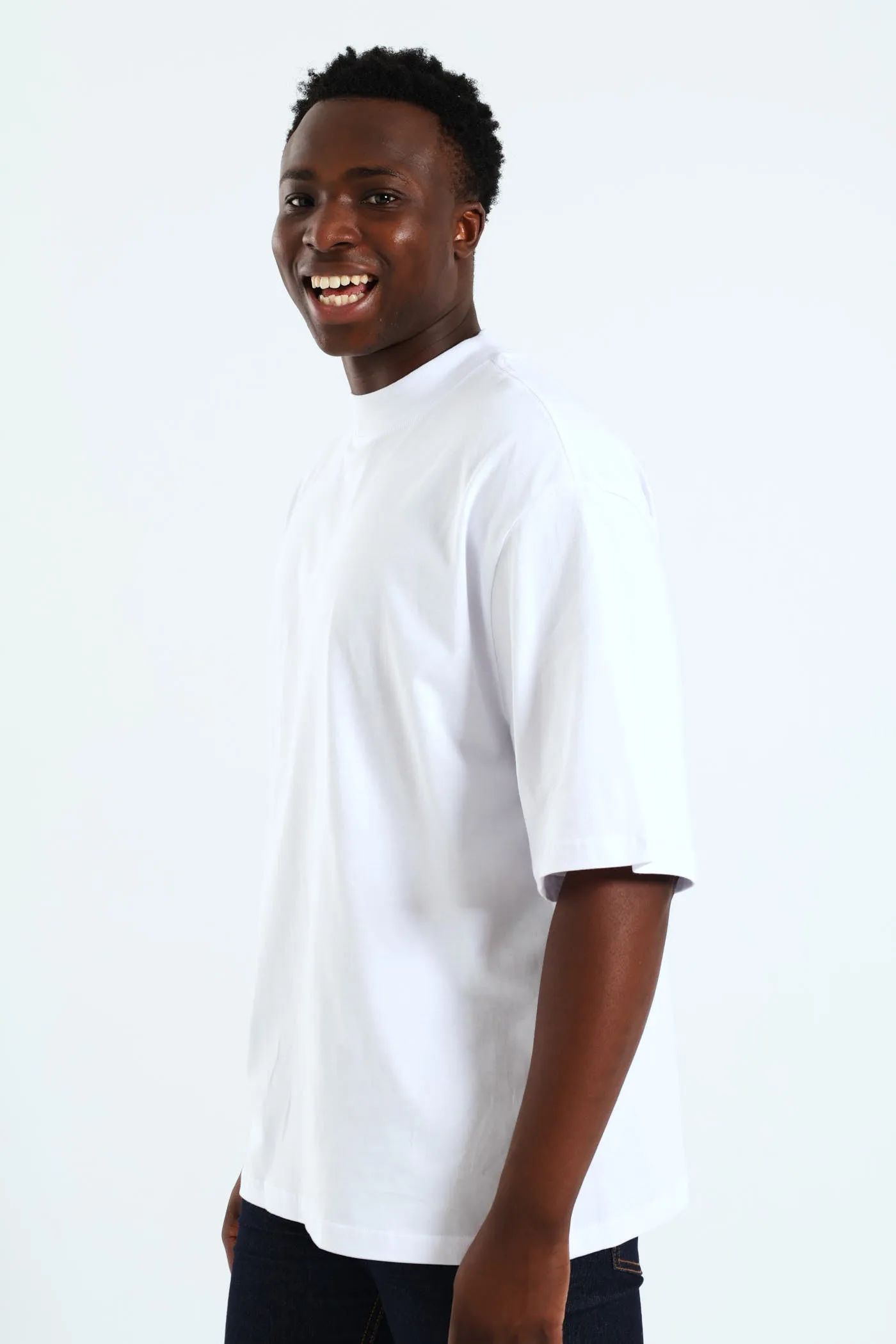 Box Fit Tee - White sold by Edgars product image thumbnail 2
