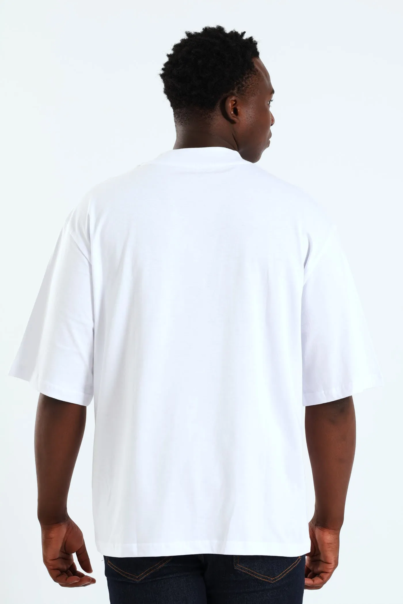 Box Fit Tee - White sold by Edgars product image thumbnail 3