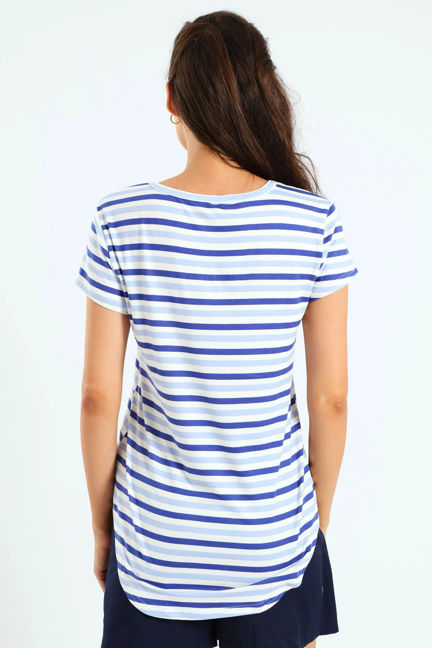 Stripe Pocket Tee - Blue sold by Edgars product image thumbnail 3
