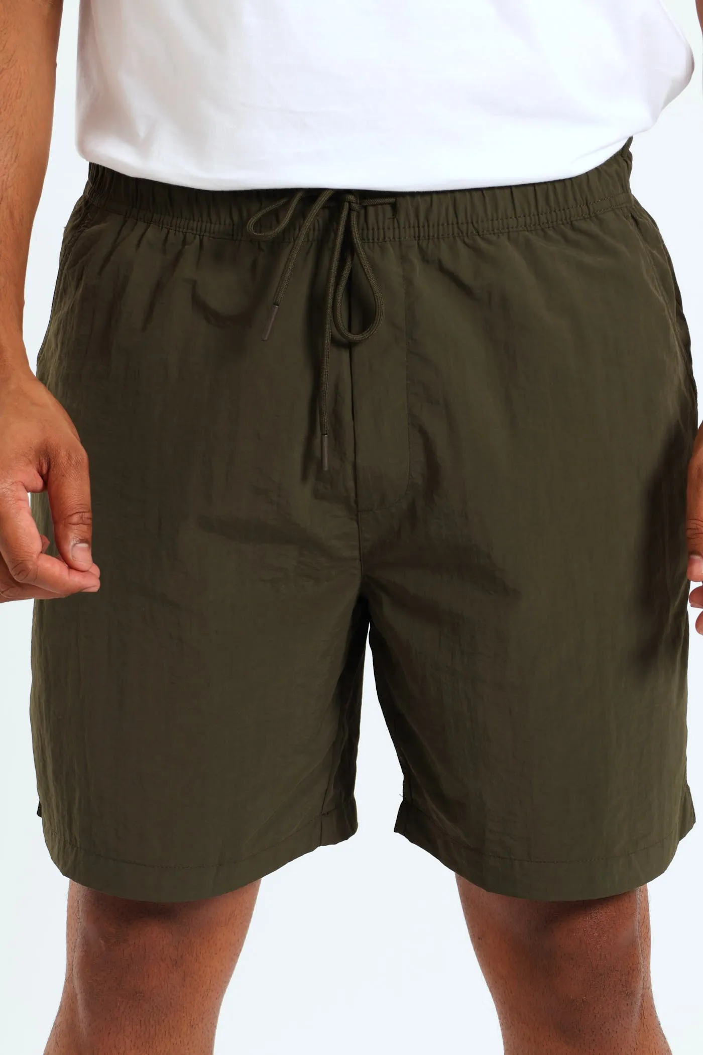 Plain Swim Shorts - Olive sold by Edgars