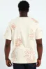 Cancun Embroidered Tee - Off White sold by Edgars