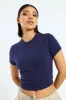 Basic Short Sleeve Tee - Navy sold by Edgars