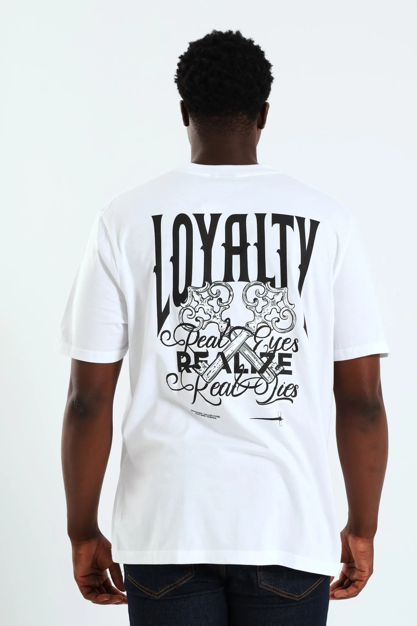 Key Cross Front & Back Tee - White sold by Edgars product image thumbnail 2