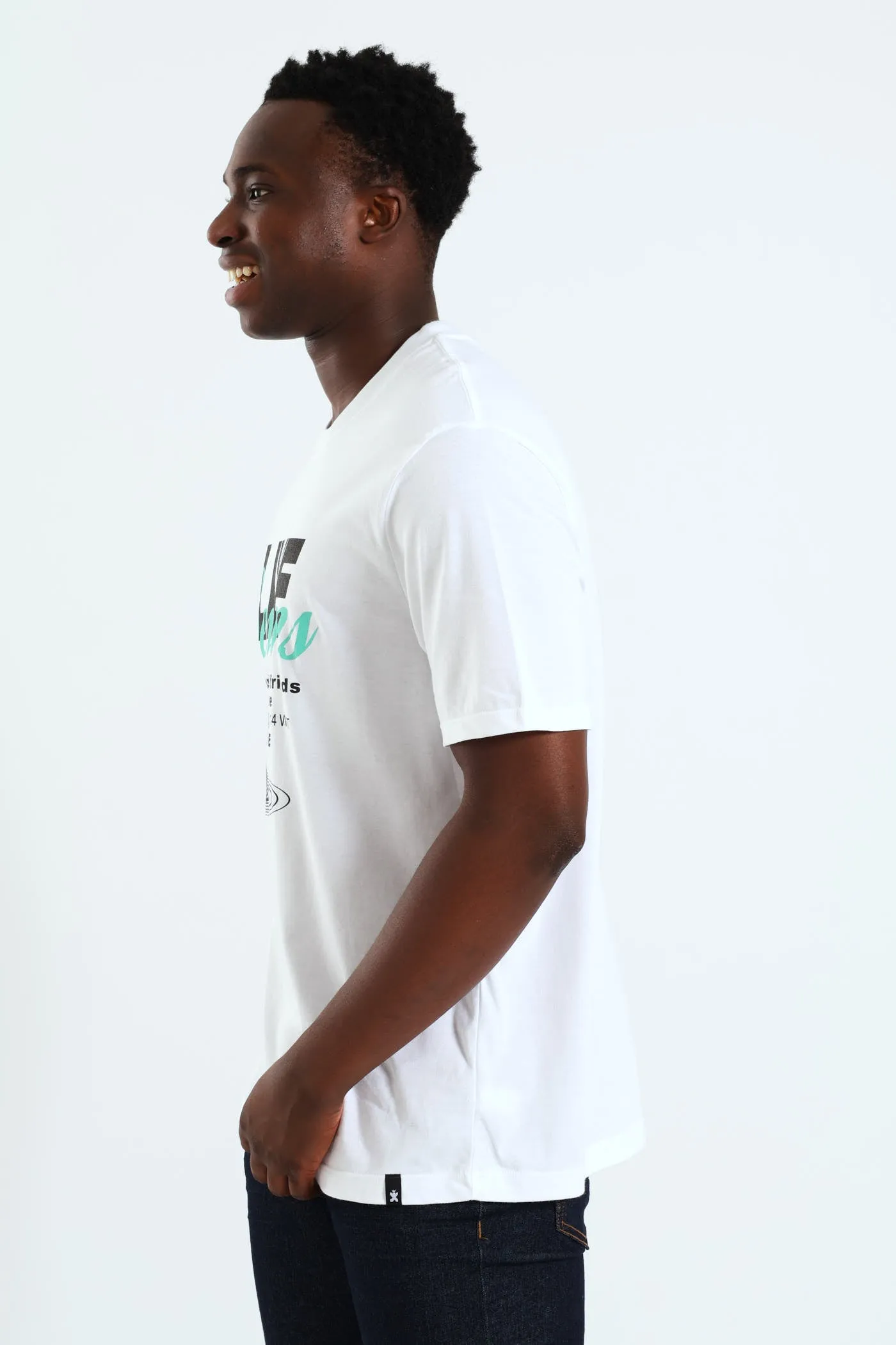 Live Sessions Front Print Tee - White sold by Edgars product image thumbnail 2