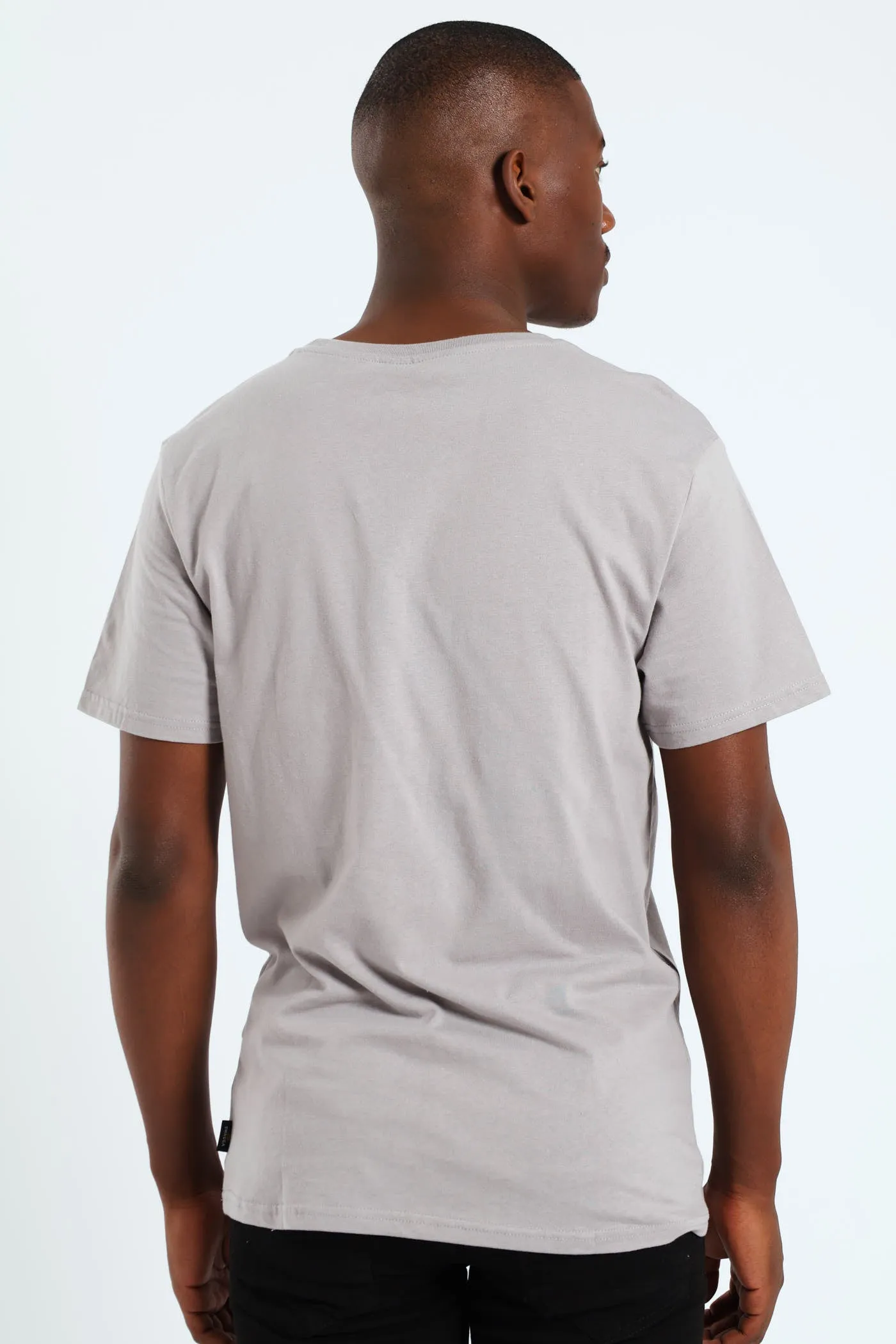 Basic Print Short Sleeve Tee - Light Grey sold by Edgars product image thumbnail 3