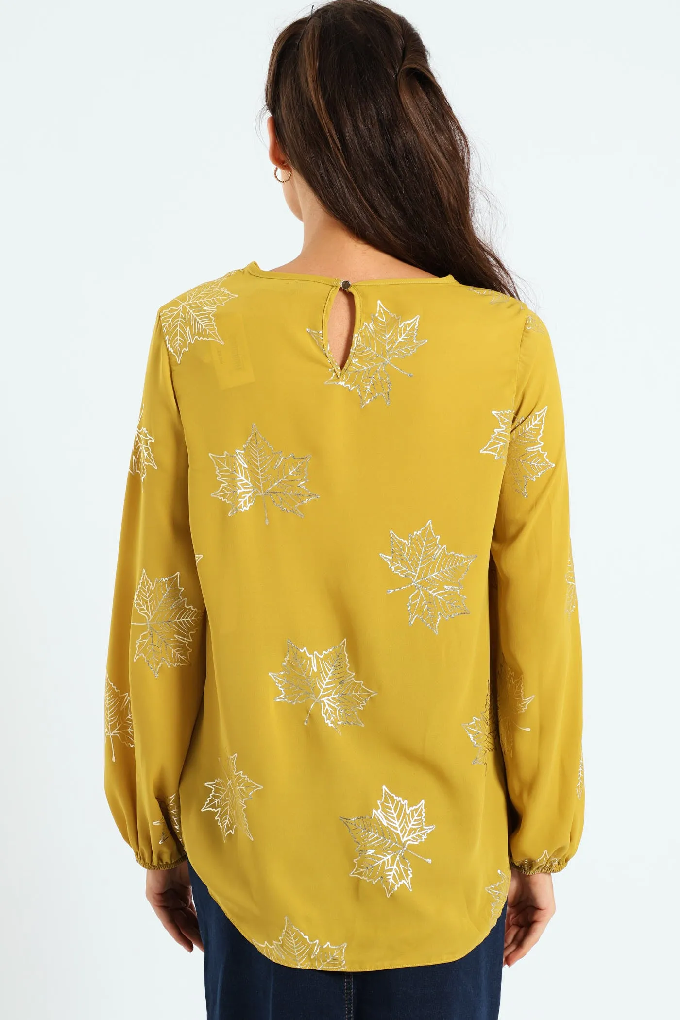Long Sleeve Formal Blouse - Mustard sold by Edgars product image thumbnail 3