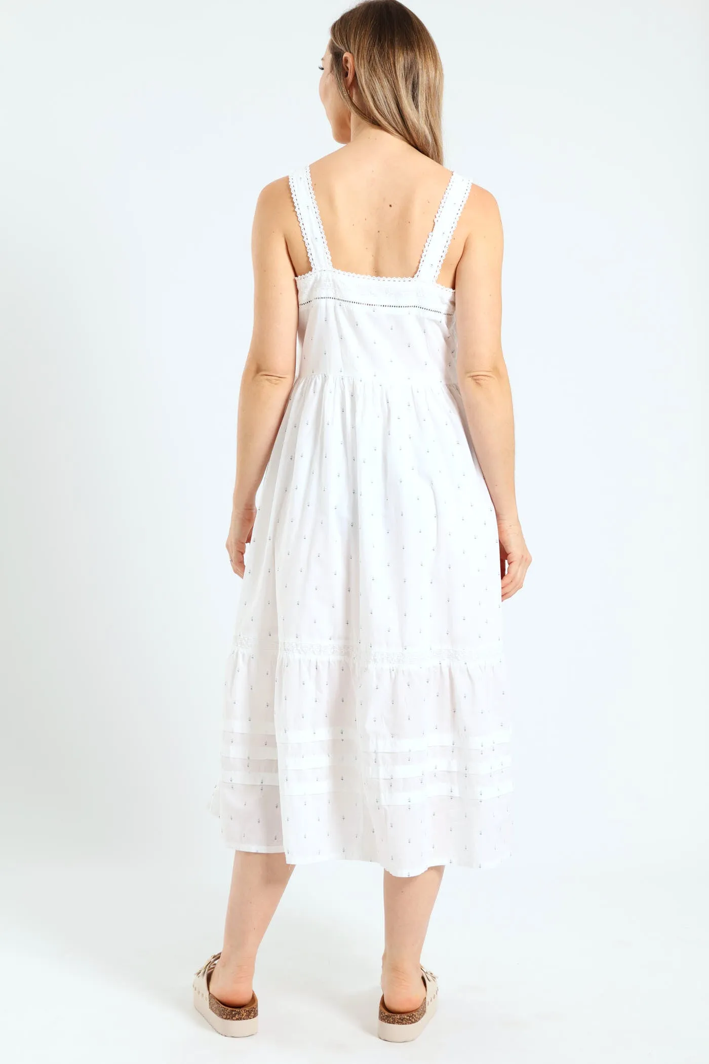 Cici Sleeveless Midi Dress - White sold by Edgars product image thumbnail 3