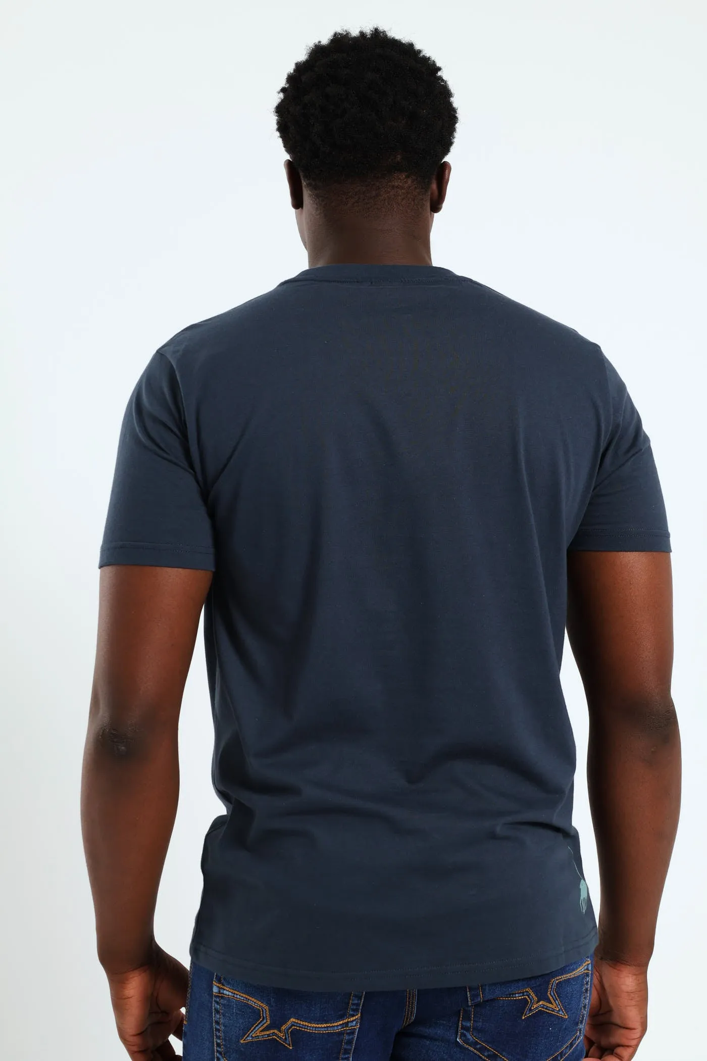 Daniel Sport Logo Tee - Navy sold by Edgars product image thumbnail 3