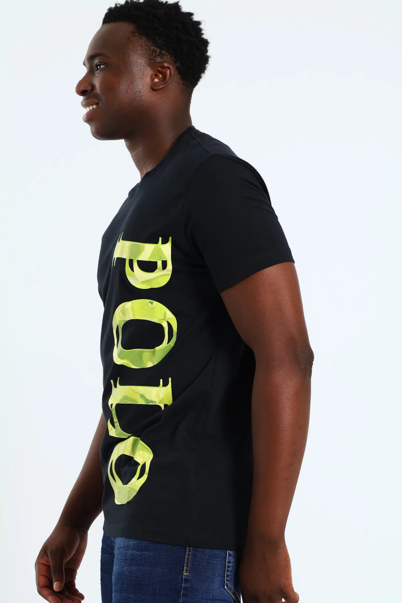 Vinny Logo Printed Tee - Navy sold by Edgars product image thumbnail 2
