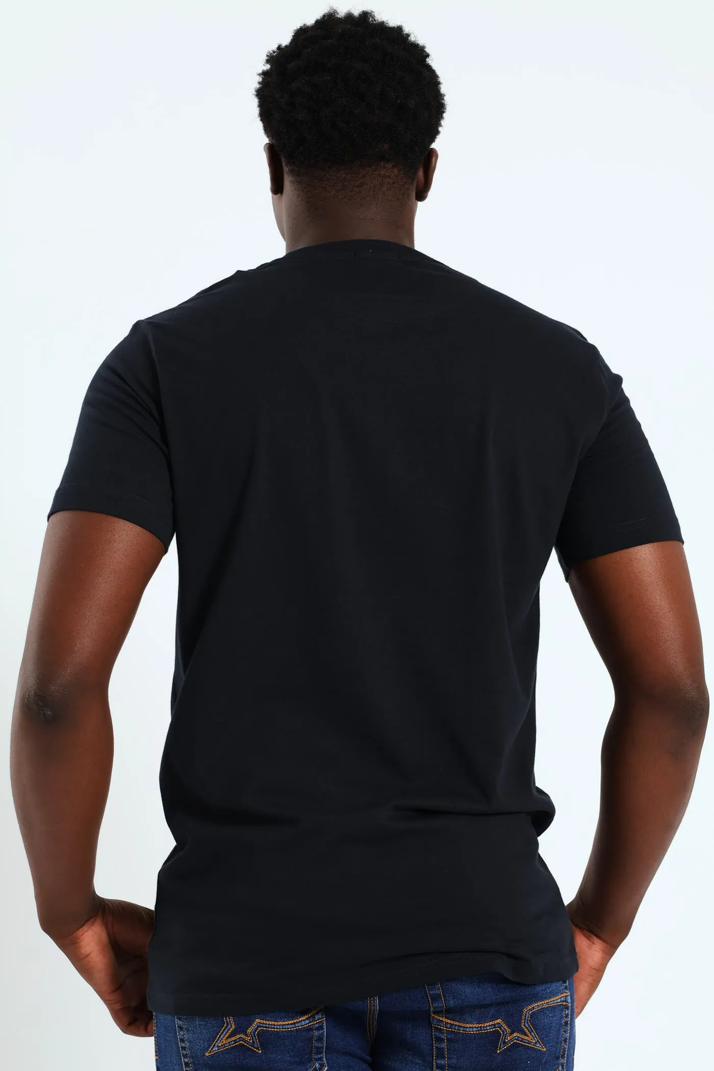 Vinny Logo Printed Tee - Navy sold by Edgars product image thumbnail 3