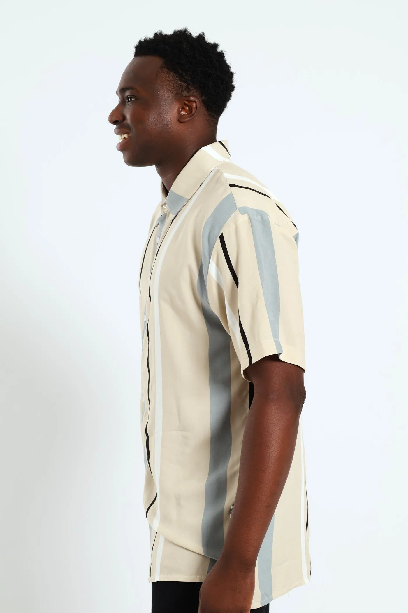 Travis Short Sleeve Shirt - Stone sold by Edgars product image thumbnail 2