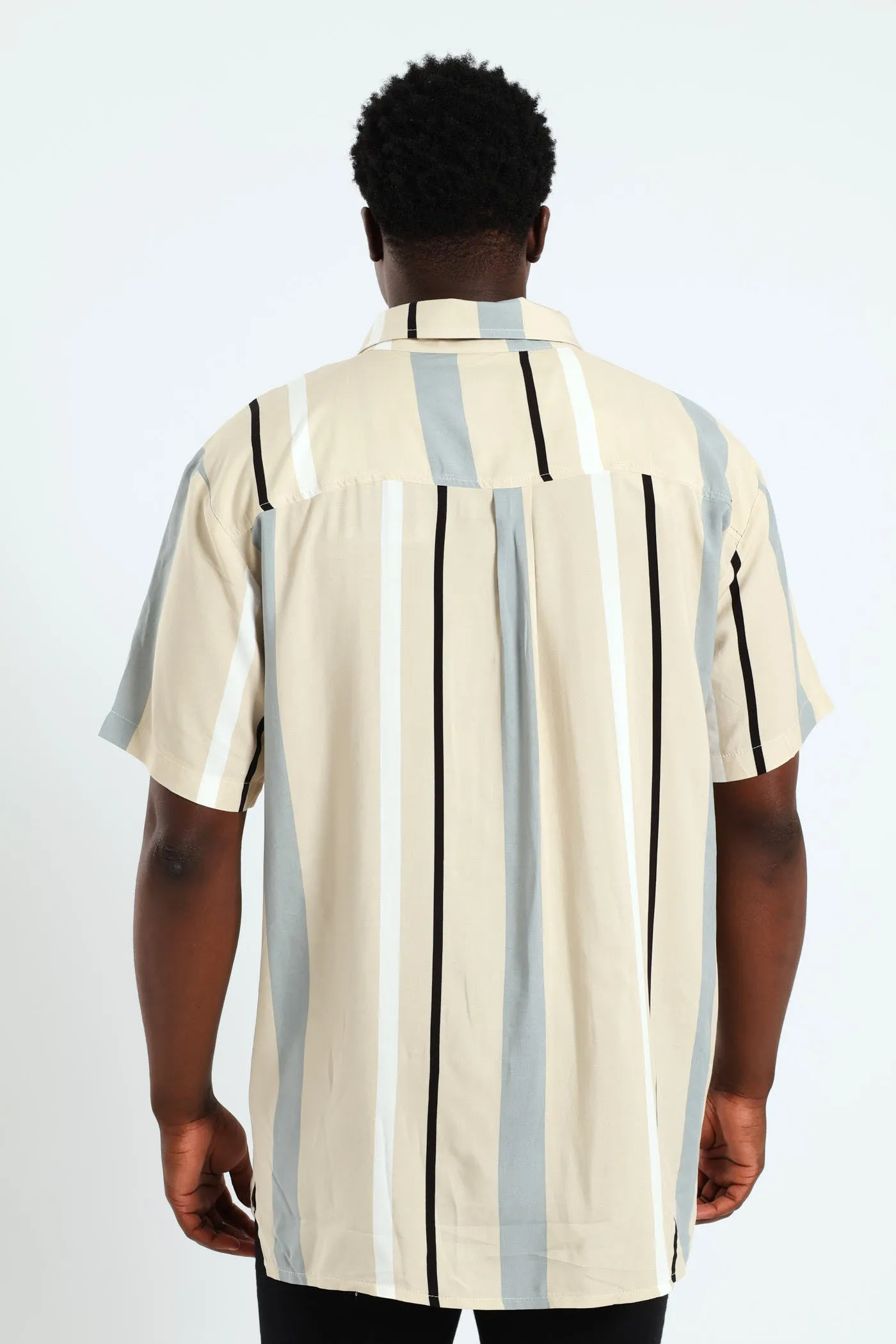 Travis Short Sleeve Shirt - Stone sold by Edgars product image thumbnail 3