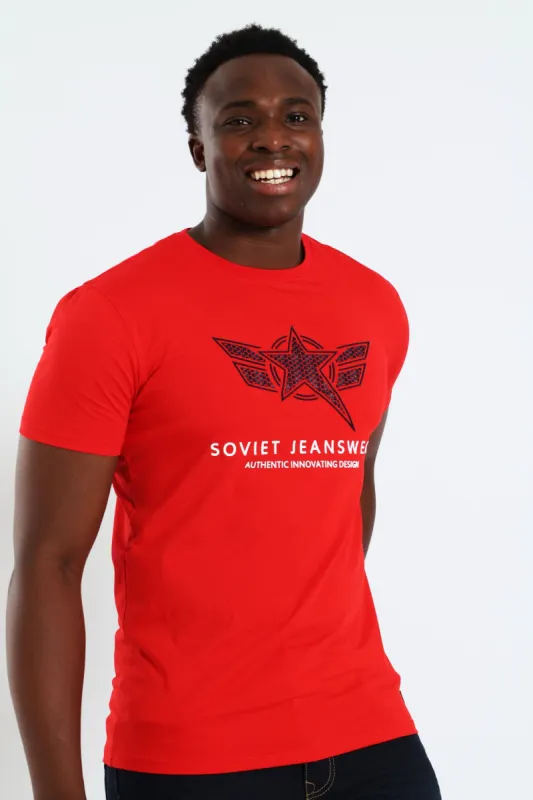 Sizzle Tee - Red sold by Edgars 