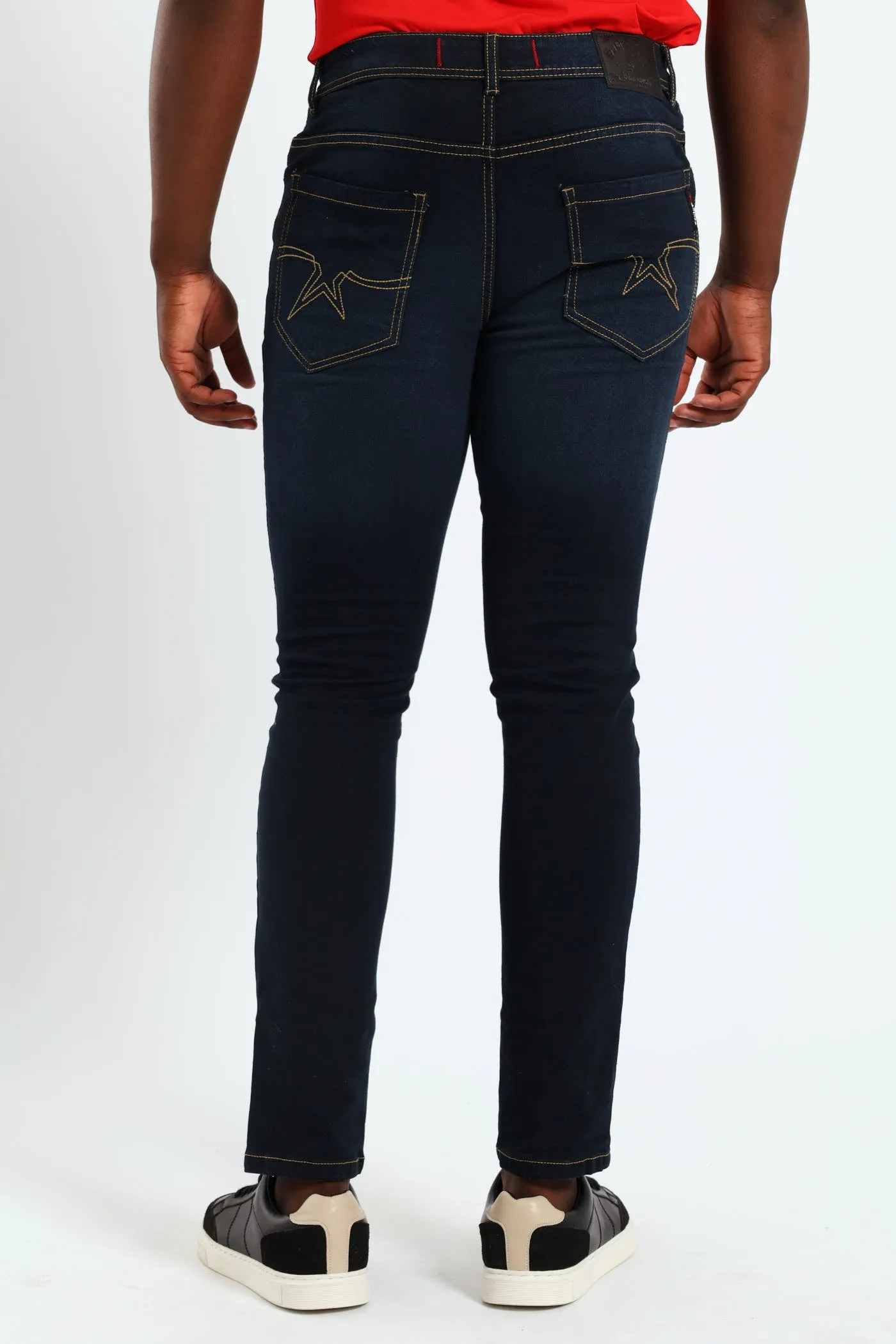 Alcazar Skinny Denim Jean - Blue/Black sold by Edgars product image thumbnail 3