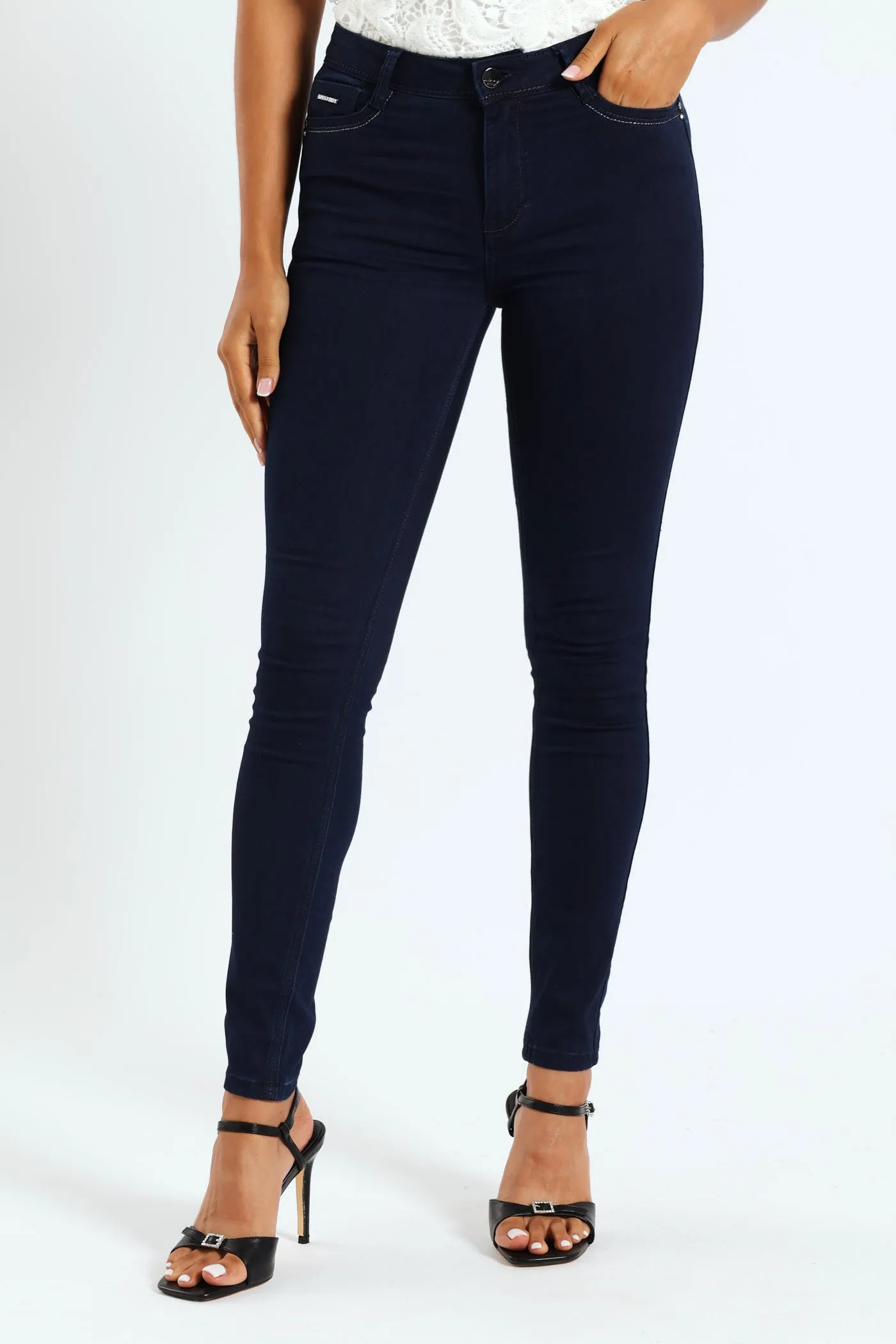 Kale Jon Basic Skinny Jean - Black/Blue sold by Edgars product image thumbnail 2