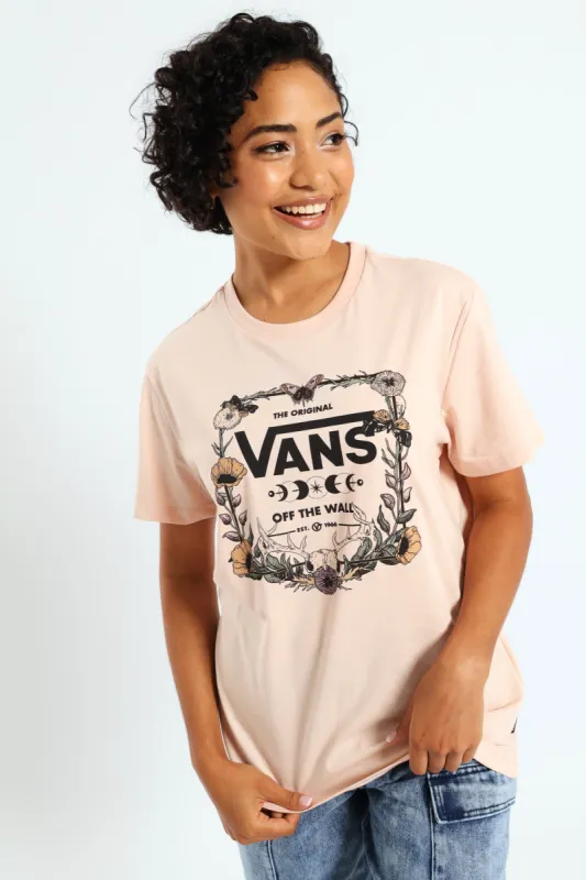 Wylderness Floral Bff Fit Tee - Peach sold by Edgars