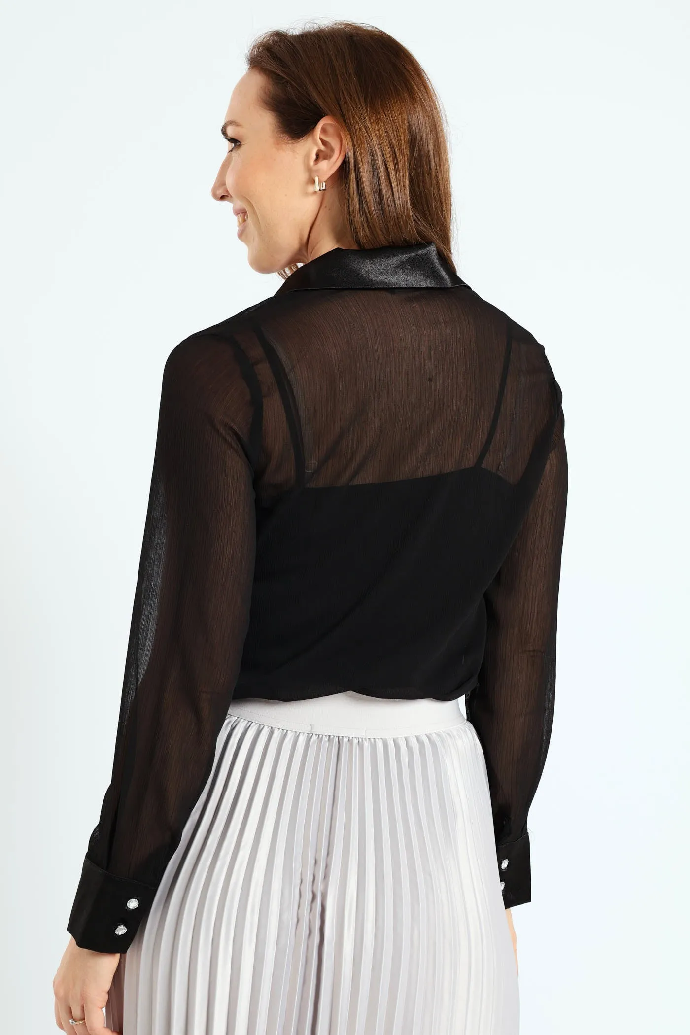 Long Sleeve Combo Shirt - Black sold by Edgars product image thumbnail 4