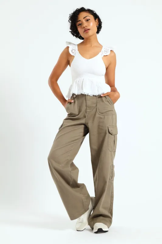 Tab Cargo 90's Jean - Sage sold by Edgars 