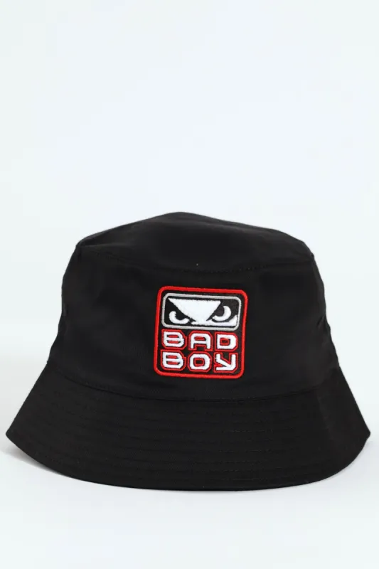 Branded Bucket Hat - Black sold by Edgars 