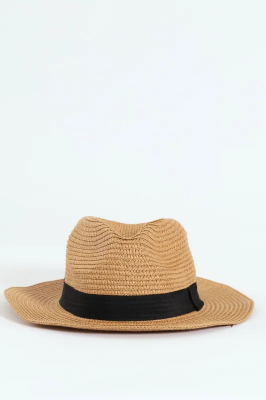 Panama Hat - Tan sold by Edgars