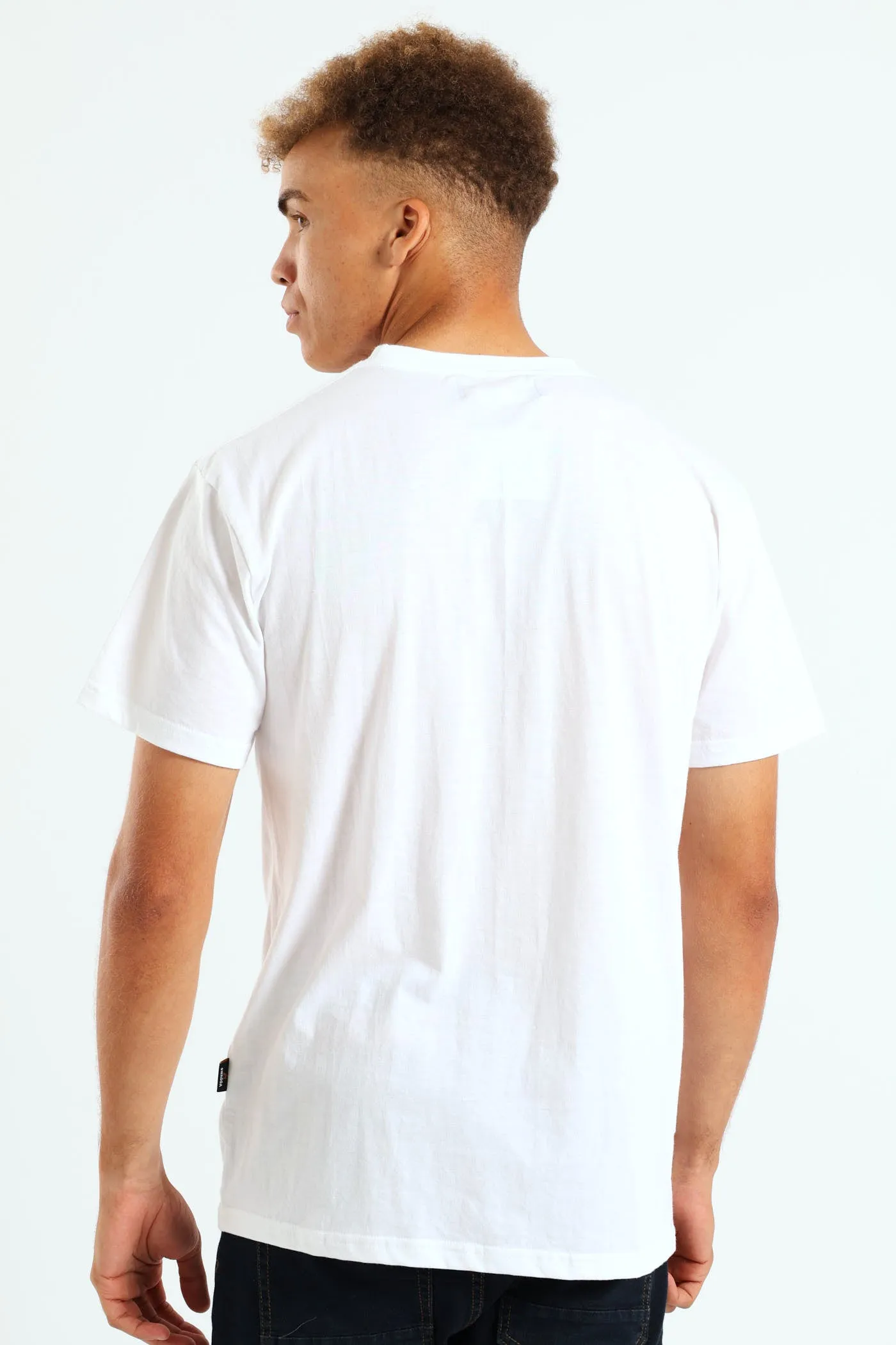 Short Sleeve Basic Print Tee - White sold by Edgars product image thumbnail 3