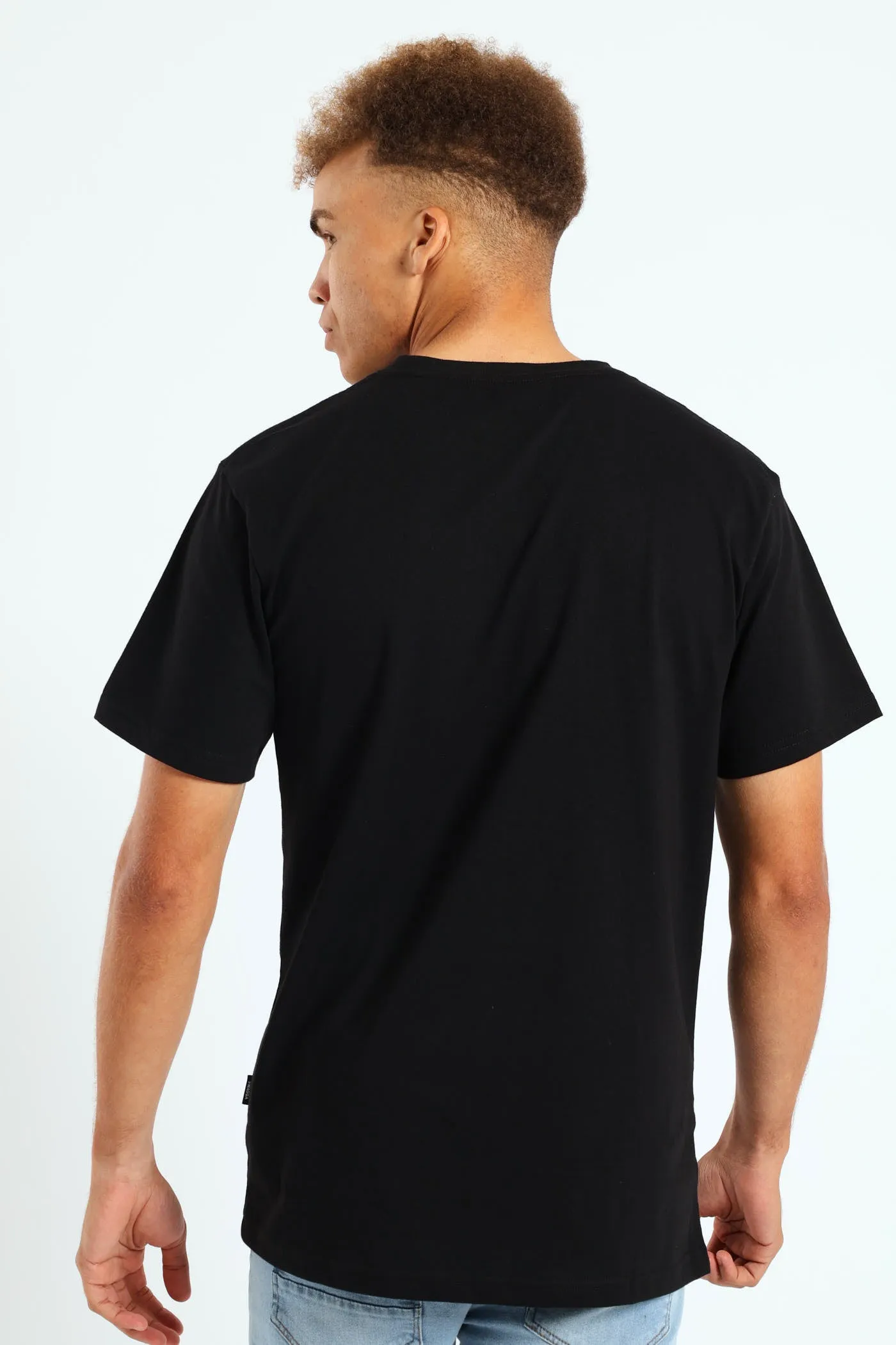 Short Sleeve Basic Print Tee - Black sold by Edgars product image thumbnail 3