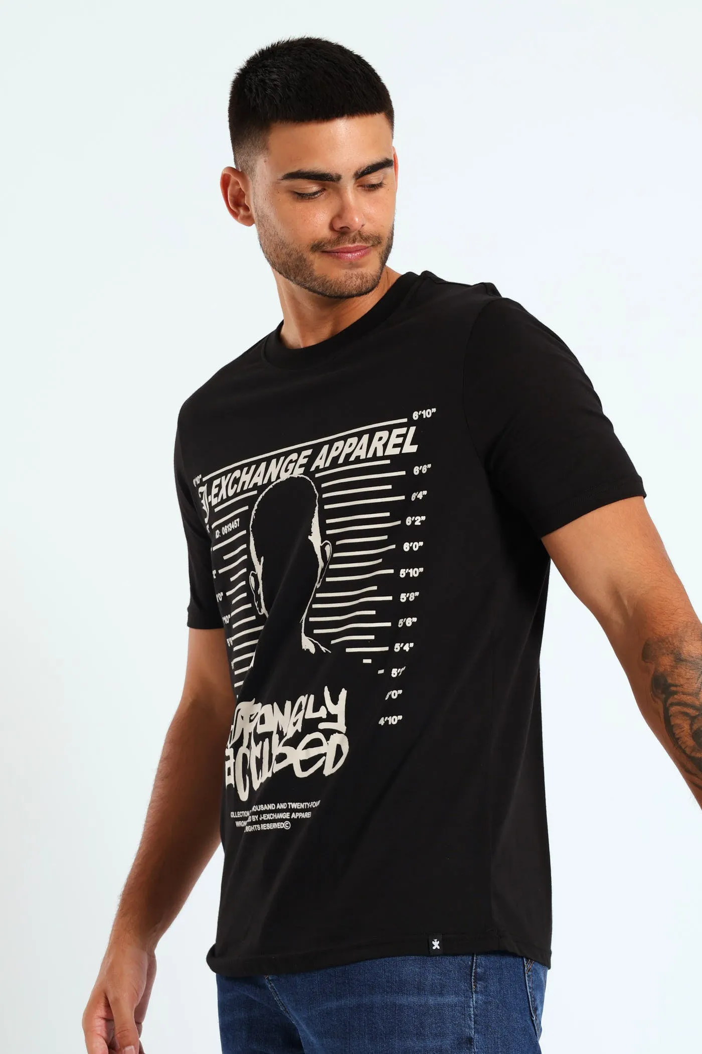 Wrongly Accused Print Tee - Black sold by Edgars product image thumbnail 2