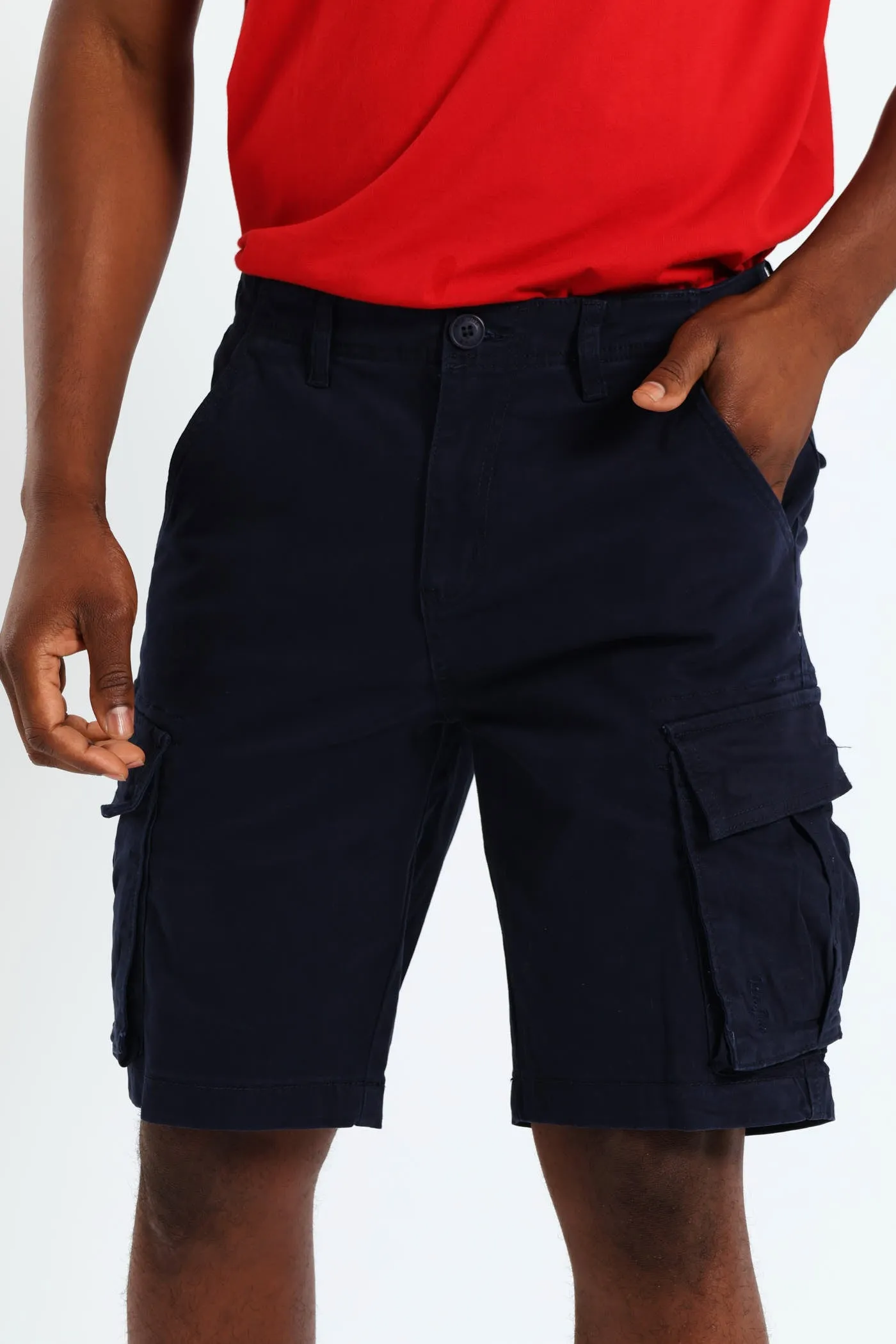 Overdye Cargo Shorts - Navy sold by Edgars