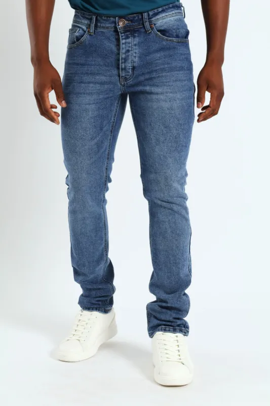 Skinny Fit Jean - Medium Wash sold by Edgars
