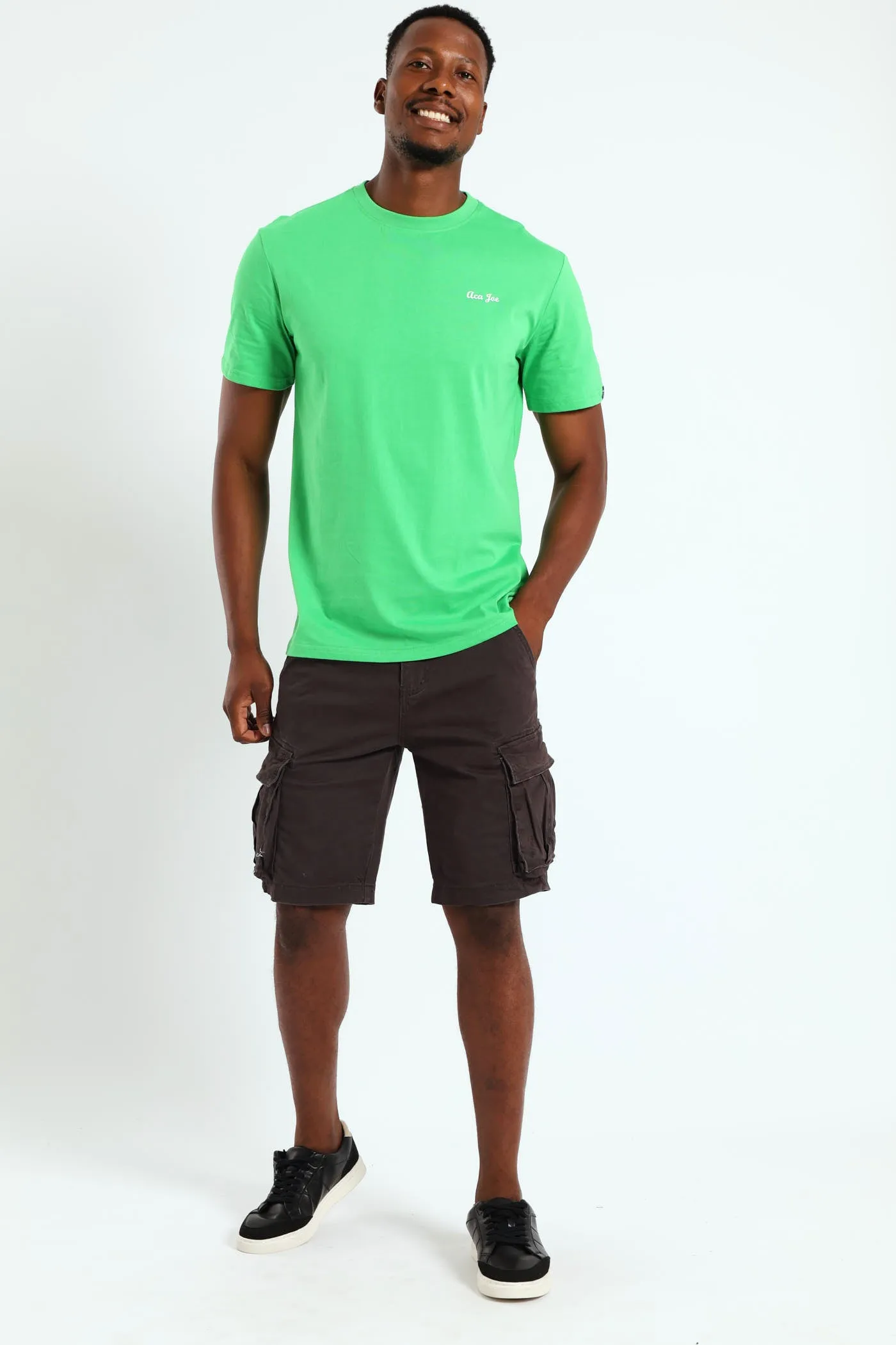 Basic Script Logo Tee - Green sold by Edgars product image thumbnail 4