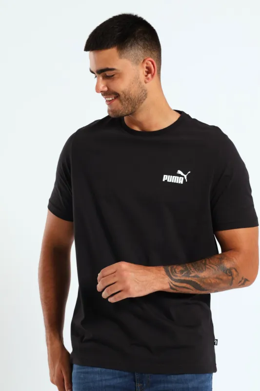 Essential Small Logo Tee - Black sold by Edgars