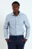 Easy Care Long Sleeve Shirt - Light Blue sold by Edgars