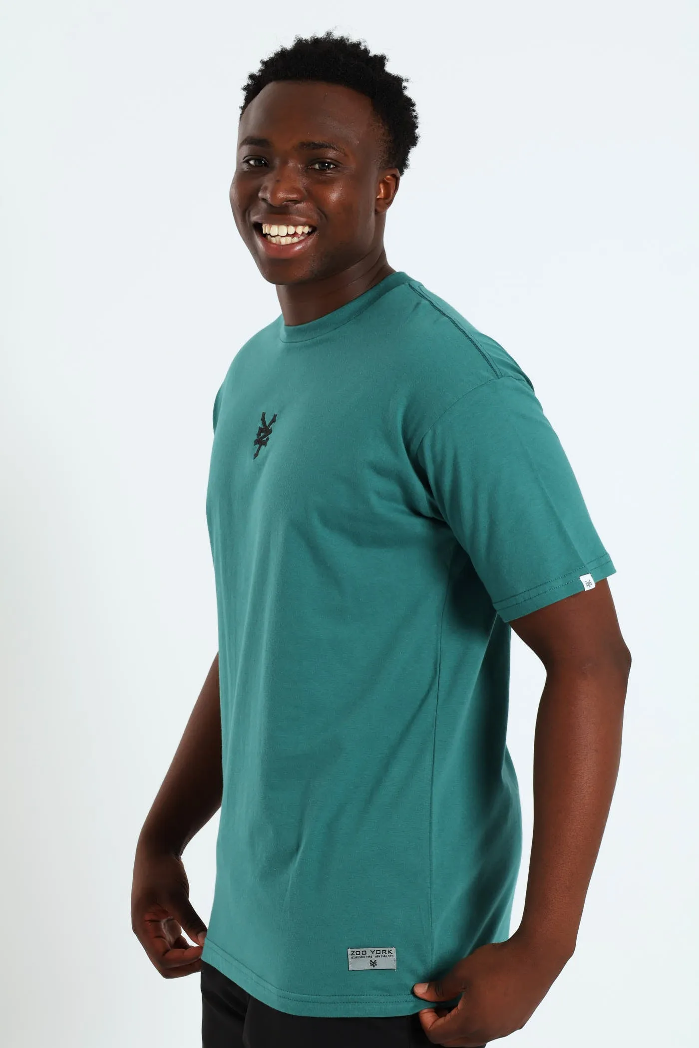 Embroidered Logo Tee - Green sold by Edgars product image thumbnail 2
