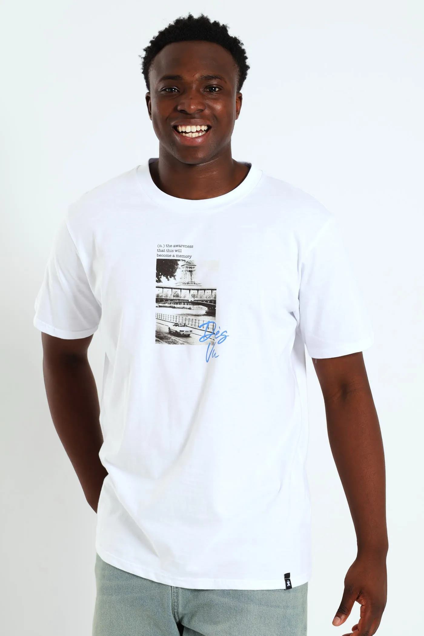 White Photographic Id Tee - White sold by Edgars