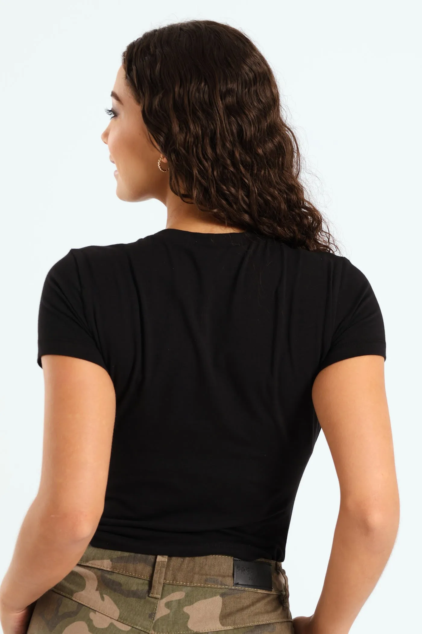 Regular Fit Basic Tee - Black sold by Edgars product image thumbnail 2