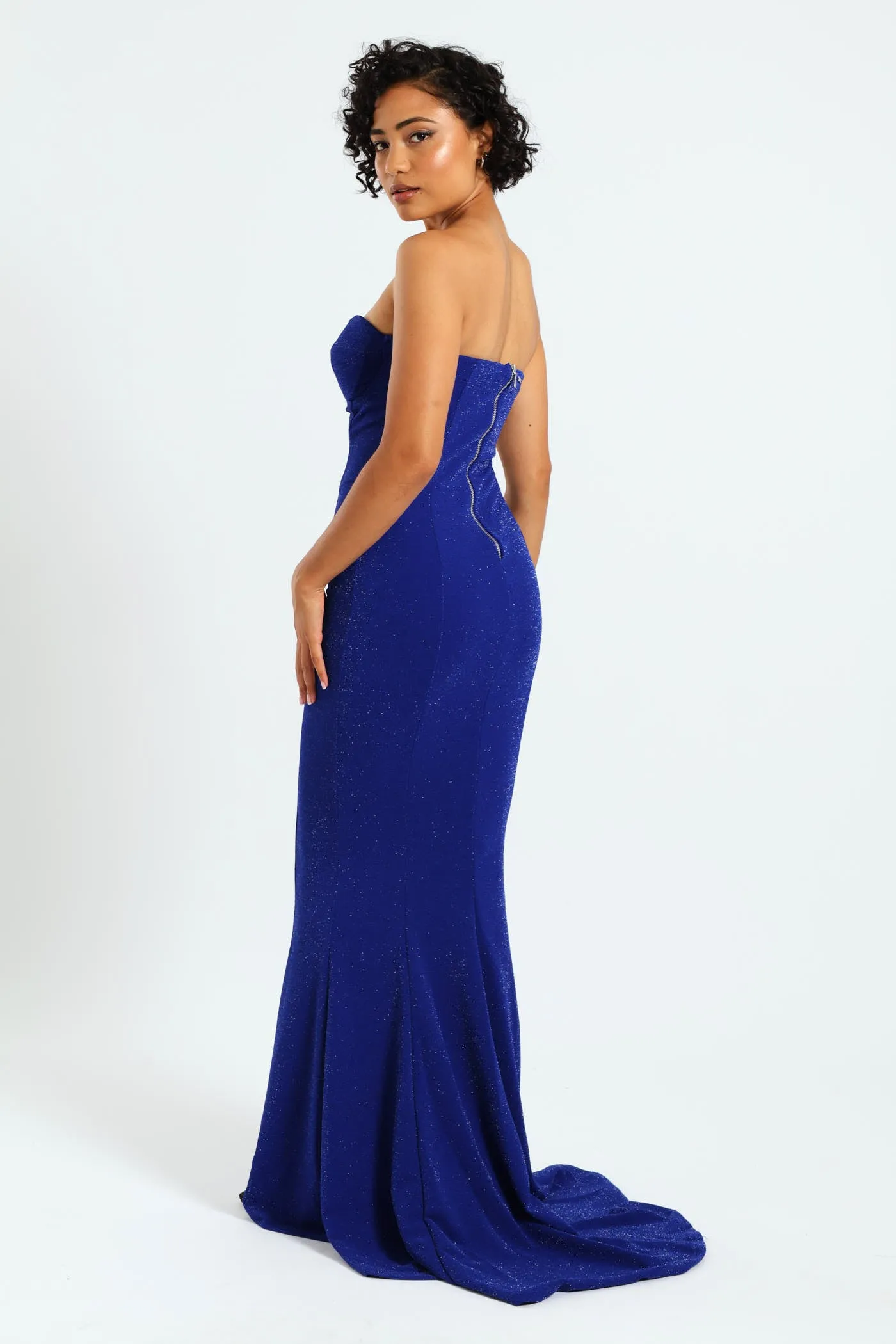Boobtube Maxi Evening Dress - Cobalt sold by Edgars product image thumbnail 2
