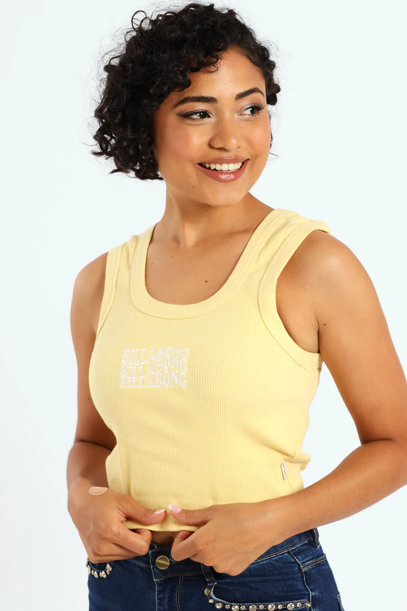 Surf High Tank Top - Yellow sold by Edgars product image thumbnail 2