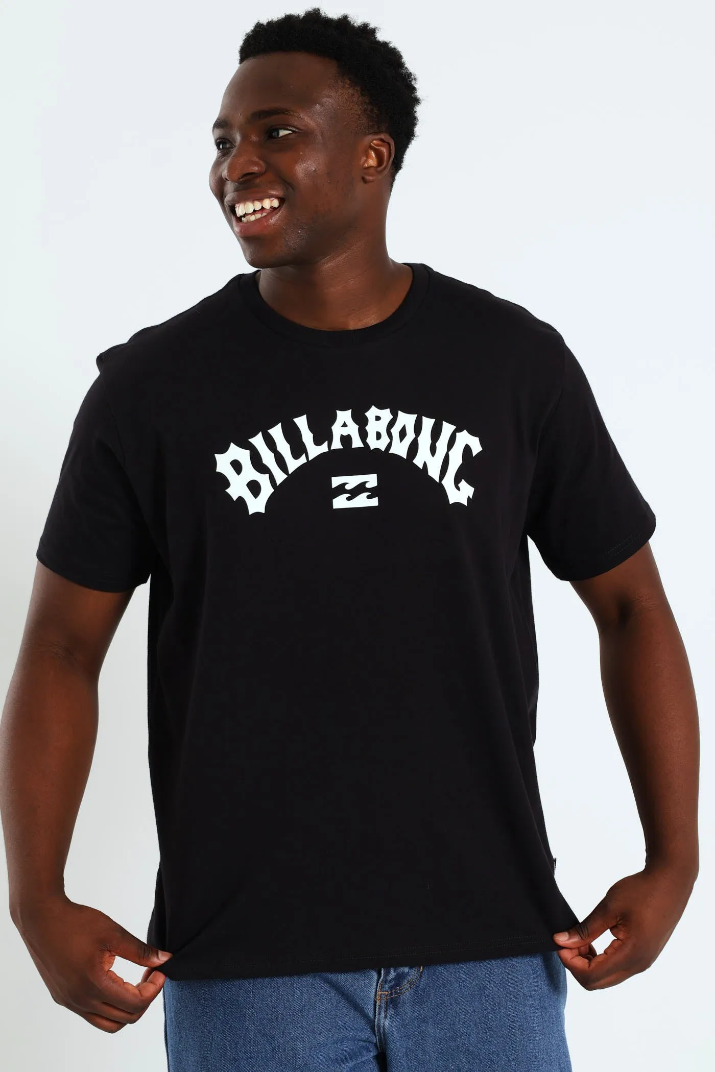 Arch Wave Tee - Black sold by Edgars