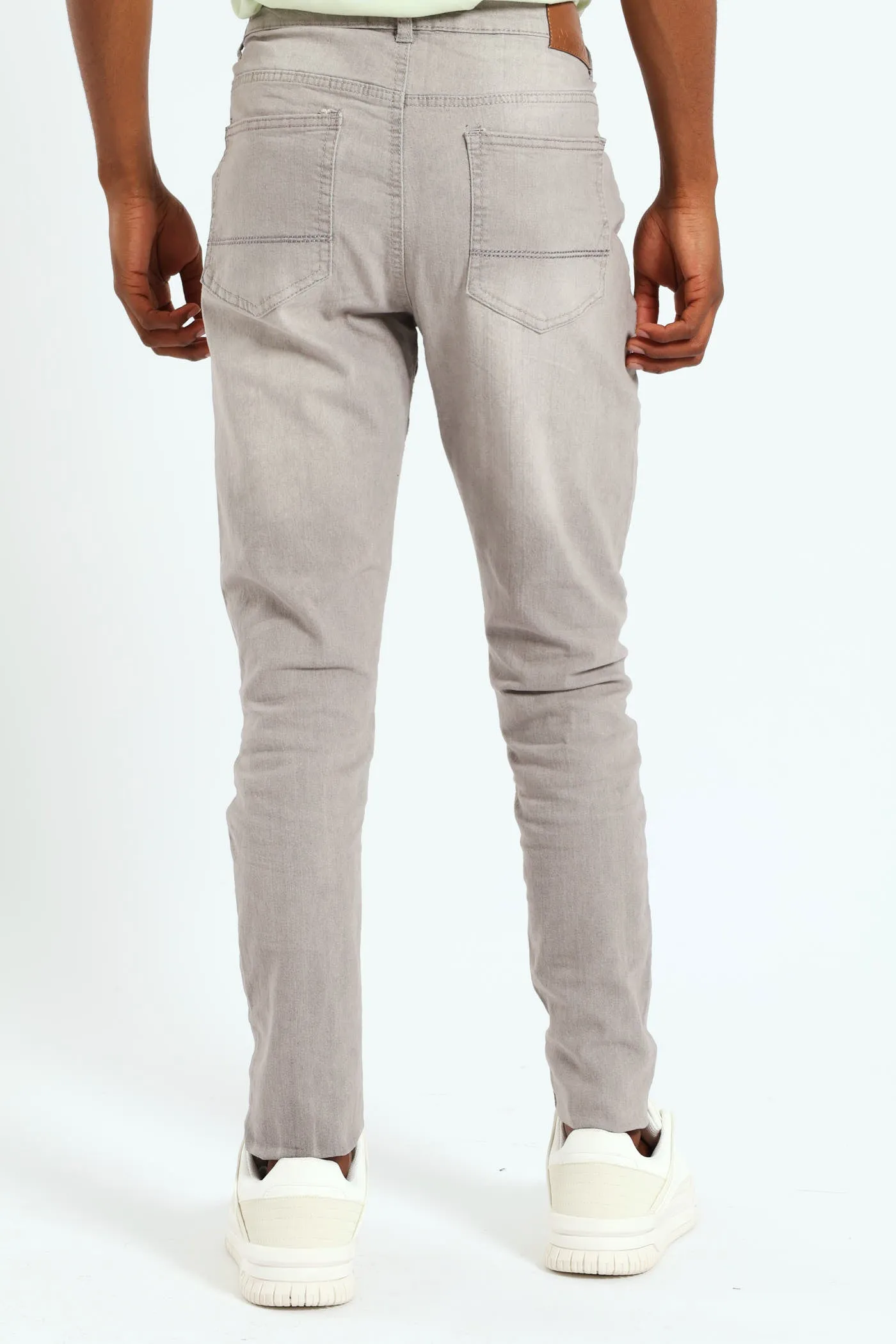 Super Skinny Basic Denim Jean - Light Grey sold by Edgars product image thumbnail 3