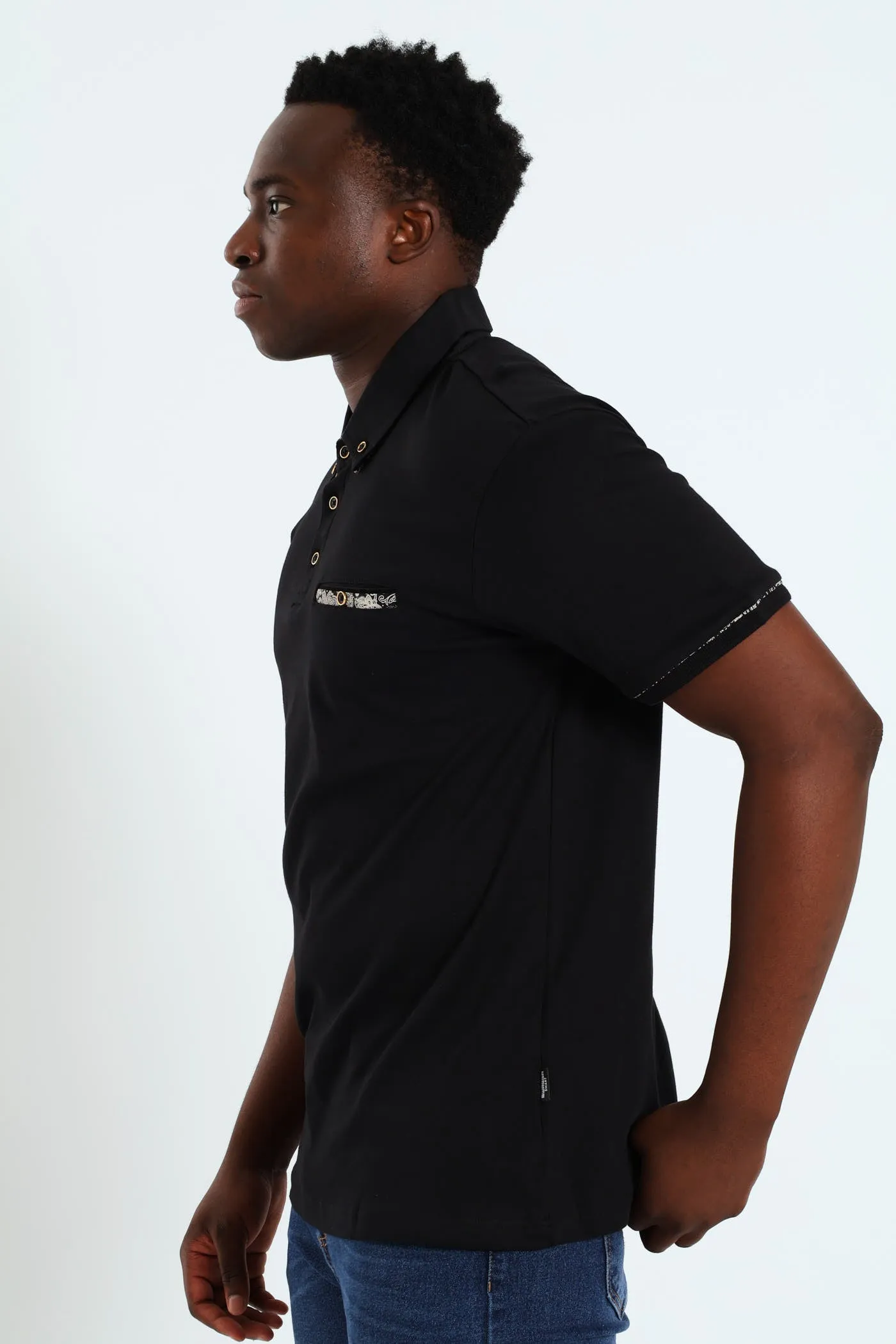 Double Collar Golfer - Black sold by Edgars product image thumbnail 2