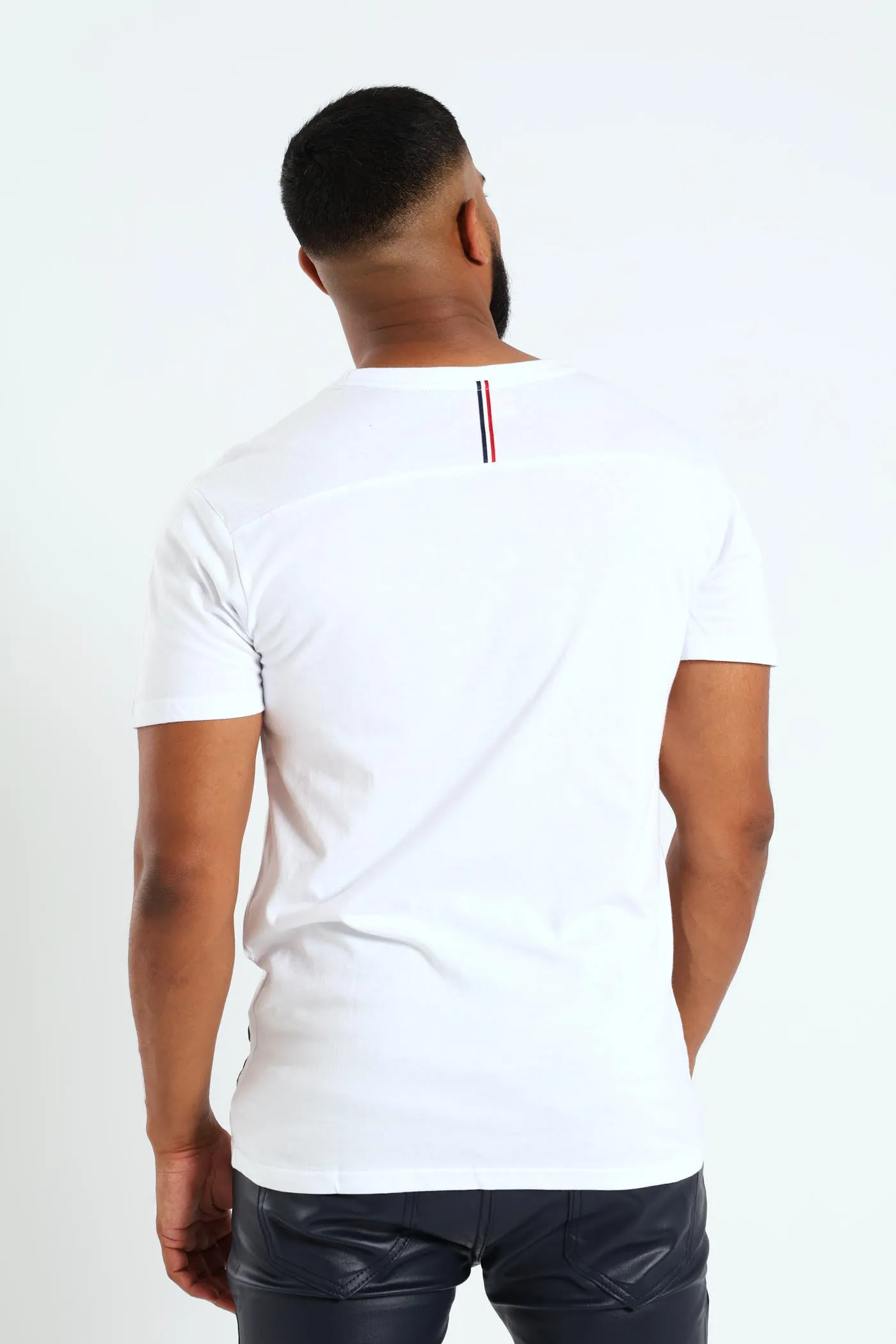 Embroidered Reflective Tee - White sold by Edgars product image thumbnail 3