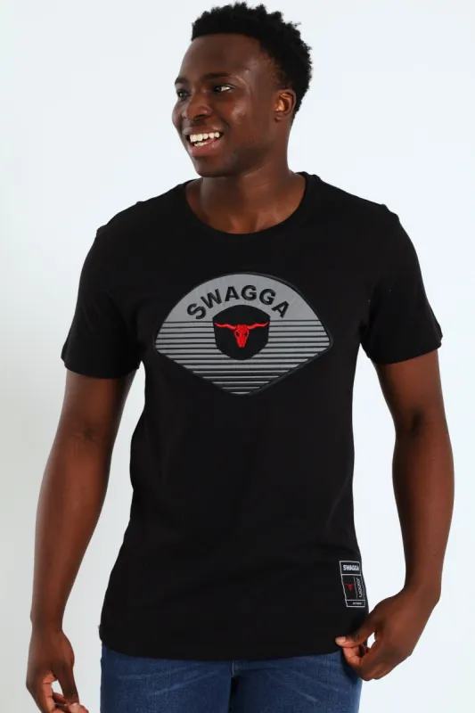 Reflective Tee - Black sold by Edgars