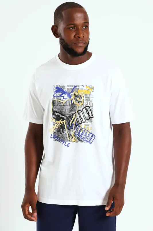 Graphics Photoprint Tee - White sold by Edgars