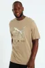 Graphics Cat Gradient Tee - Taupe sold by Edgars
