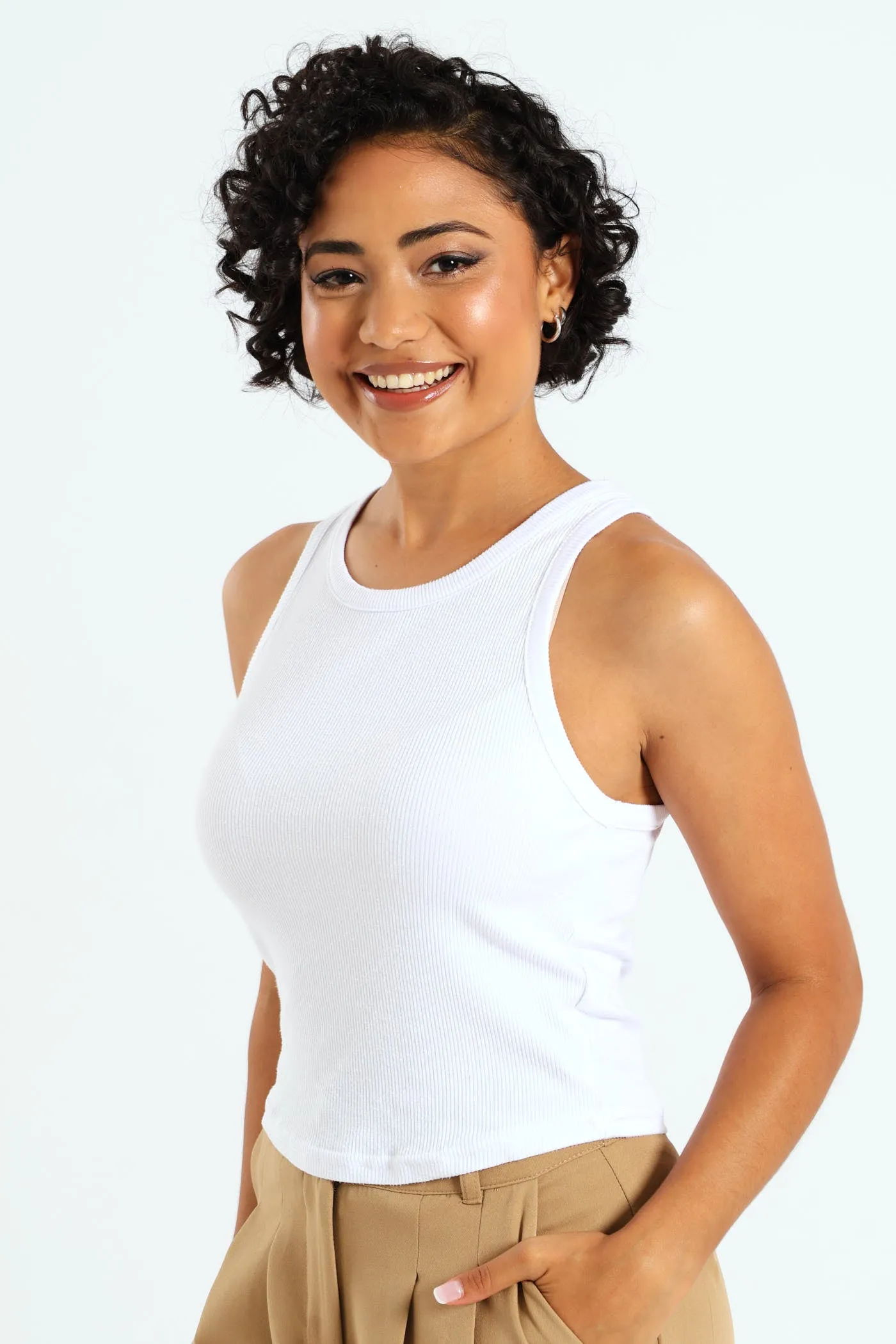 Sleeveless Tank Top - White sold by Edgars product image thumbnail 2